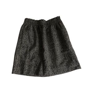 J. Crew Herringbone Wool A-Line Skirt size XS like new